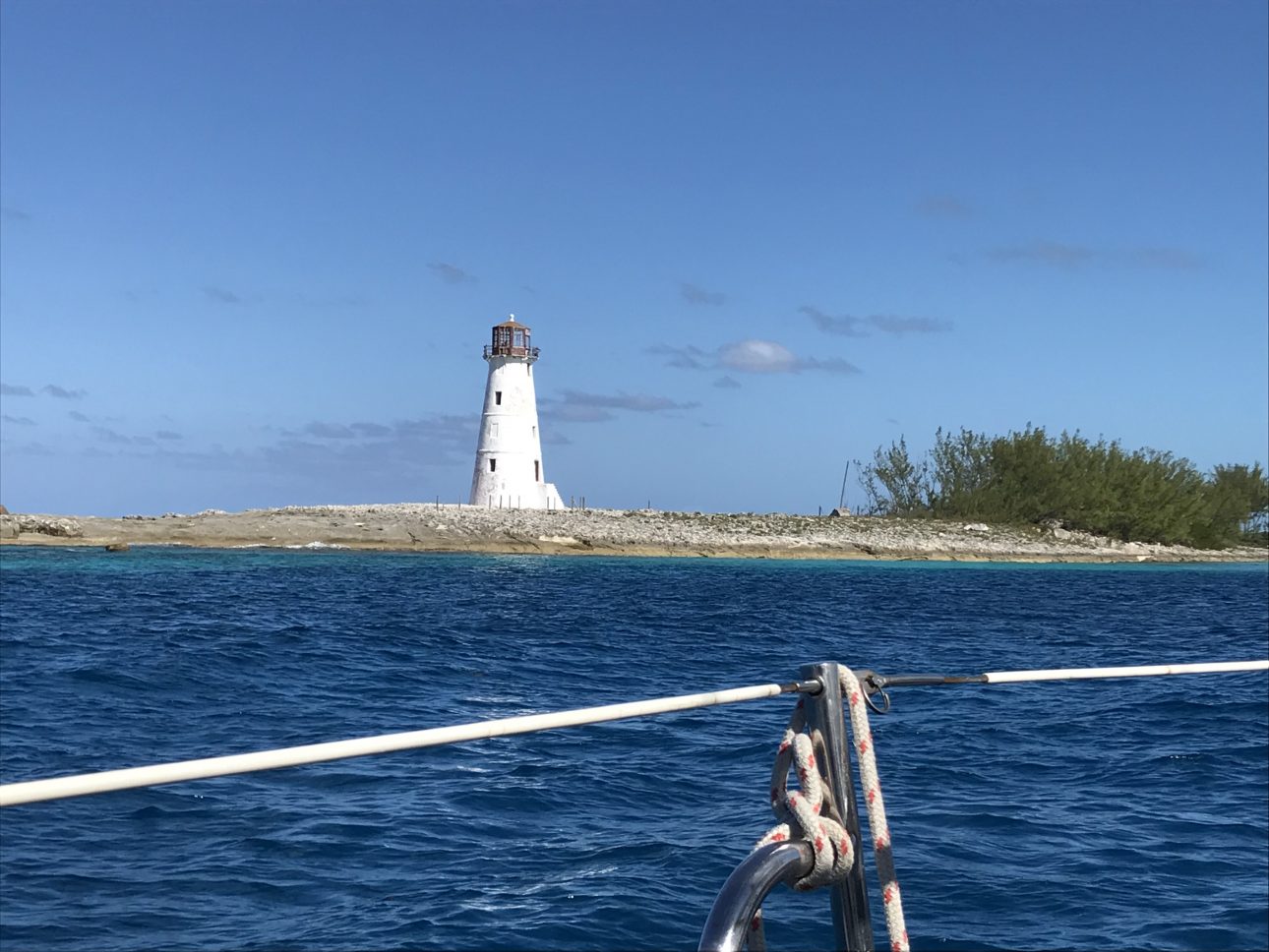 Soaring Eagles Sailing Bahamas Nassau Harbour Lighthouse