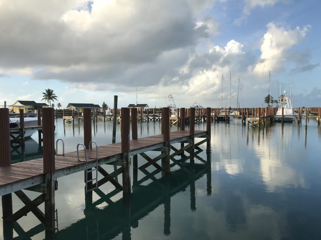 Soaring Eagles Sailing Old Bahama Bay Docks In West End